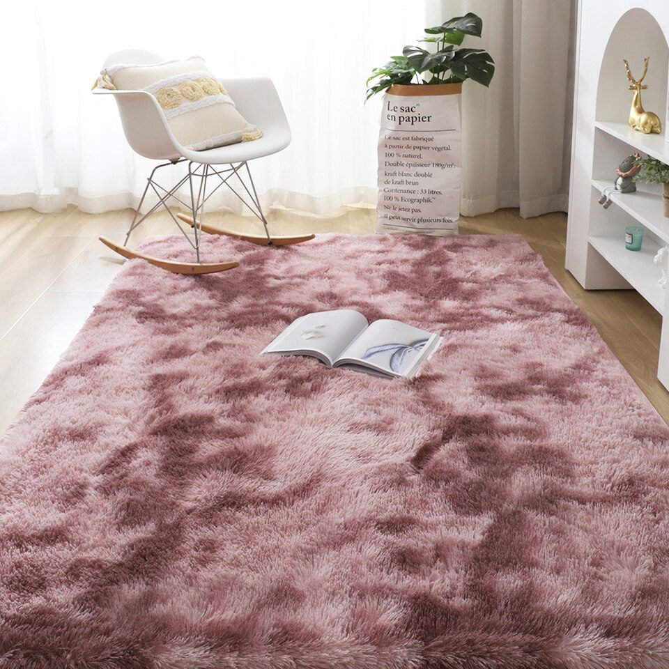 Modern Fluffy Area Rug For Bedroom, Living Room. Luxury Plush Carpets For Living Room Fluffy Rugs For Bedroom Aesthetic Decoration Soft Long Pile Carpet For Children Anti-Slip Modern Fluffy Area Rug For Bedroom, Living Room. Luxury Plush Carpets For Living Room Fluffy Rugs For Bedroom Aesthetic Decoration Soft Long Pile Carpet For Children Anti-Slip