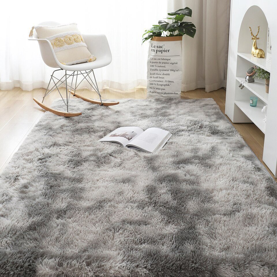 Modern Fluffy Area Rug For Bedroom, Living Room. Luxury Plush Carpets For Living Room Fluffy Rugs For Bedroom Aesthetic Decoration Soft Long Pile Carpet For Children Anti-Slip Modern Fluffy Area Rug For Bedroom, Living Room. Luxury Plush Carpets For Living Room Fluffy Rugs For Bedroom Aesthetic Decoration Soft Long Pile Carpet For Children Anti-Slip